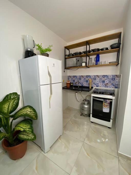 Conforto E Estilo: Flat Industrial Prox A Avenida Fraga Maia. 费拉迪圣安娜 外观 照片